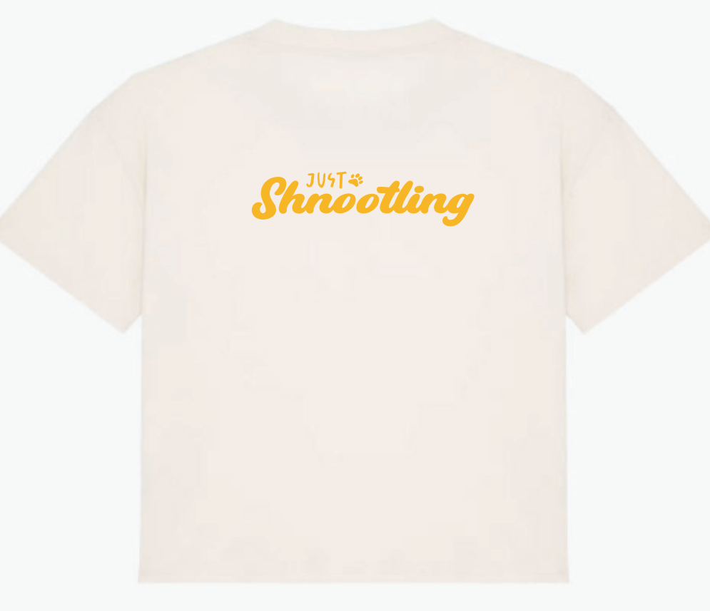 Ladies "Just Shnootling" Sunshine Boxy T